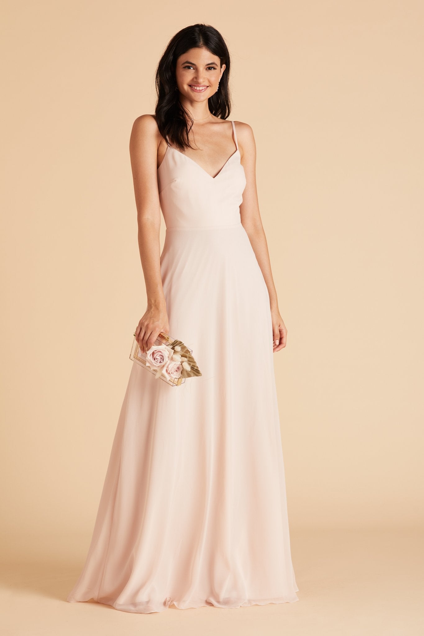 Bridesmaid Dress in Pale Blush | Birdy Grey